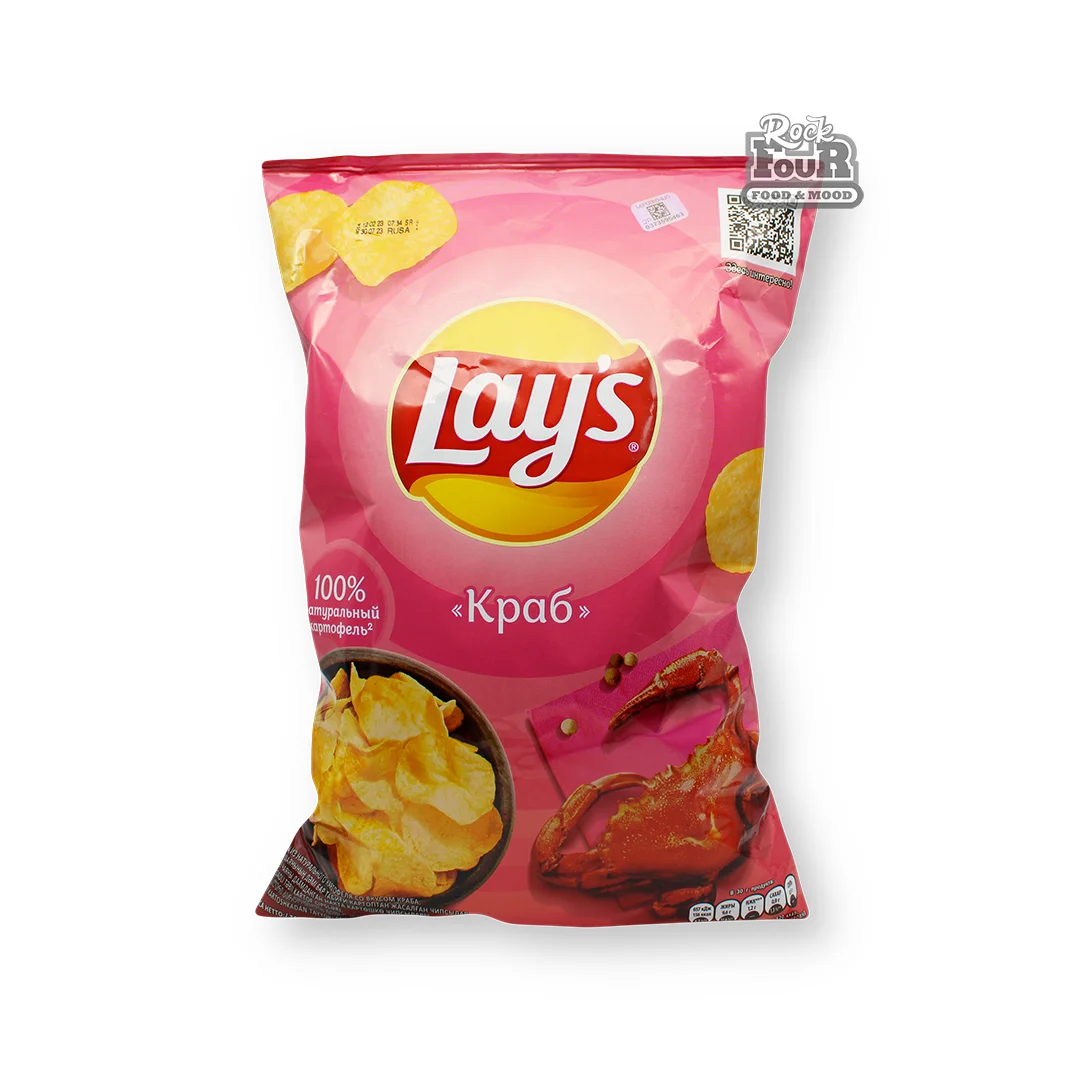 Կարտոֆիլի չիպսեր «Lay's» ծովախեցգետնի համով 140գ